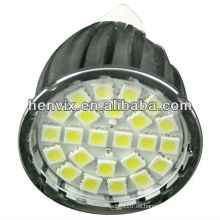 De alta calidad 2700k 4.6w gu10 led smd spotlight